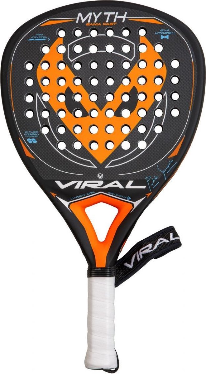 Viral Myth Fast Padel Racket 100% Carbon Powerracket