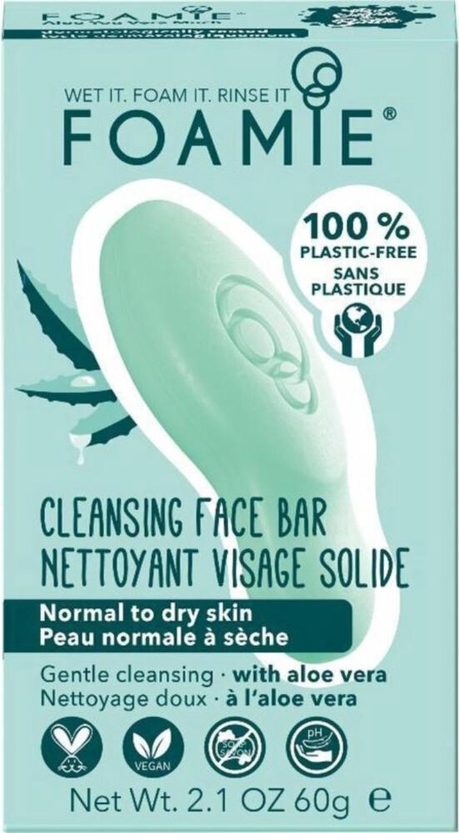 Foamie Face Bar Aloe You Vera Much