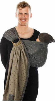 Babylonia BB SLING Draagdoek Baby - One Size - Grey Plus