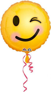 Folieballon emoticon smiley