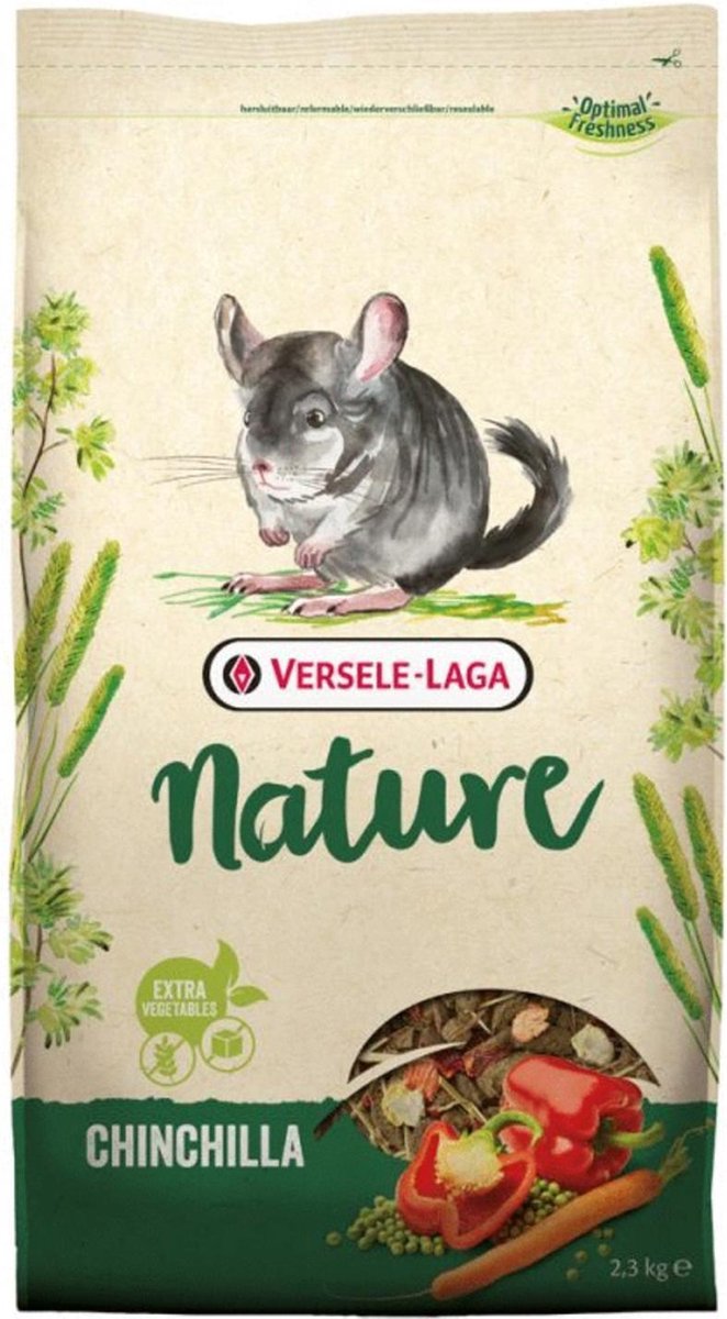 Versele-Laga Nature Chinchilla - Chinchillavoer - 2.3 kg