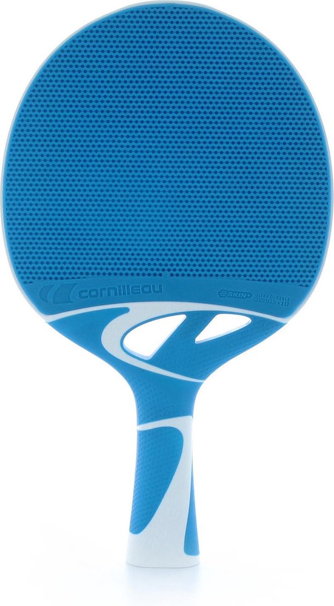 Tafeltennisbat set van 2 stuks | Cornilleau | Tacteo 30 | Tafeltennisbatje Onbreekbaar | Set van 2 | Buitenspeelset | Weerbestendig