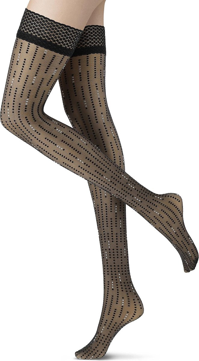 Oroblu Bas Little Point 20 denie Kous- Zwart - Maat S