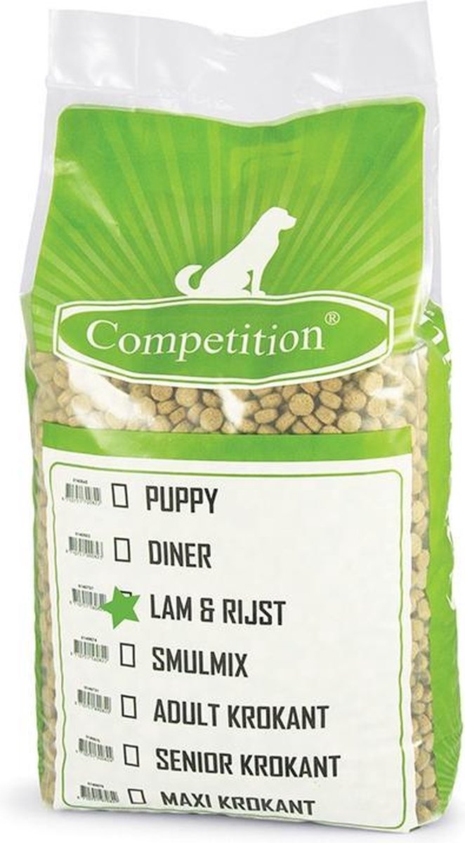 Competition adult lam/rijst - 10 kg