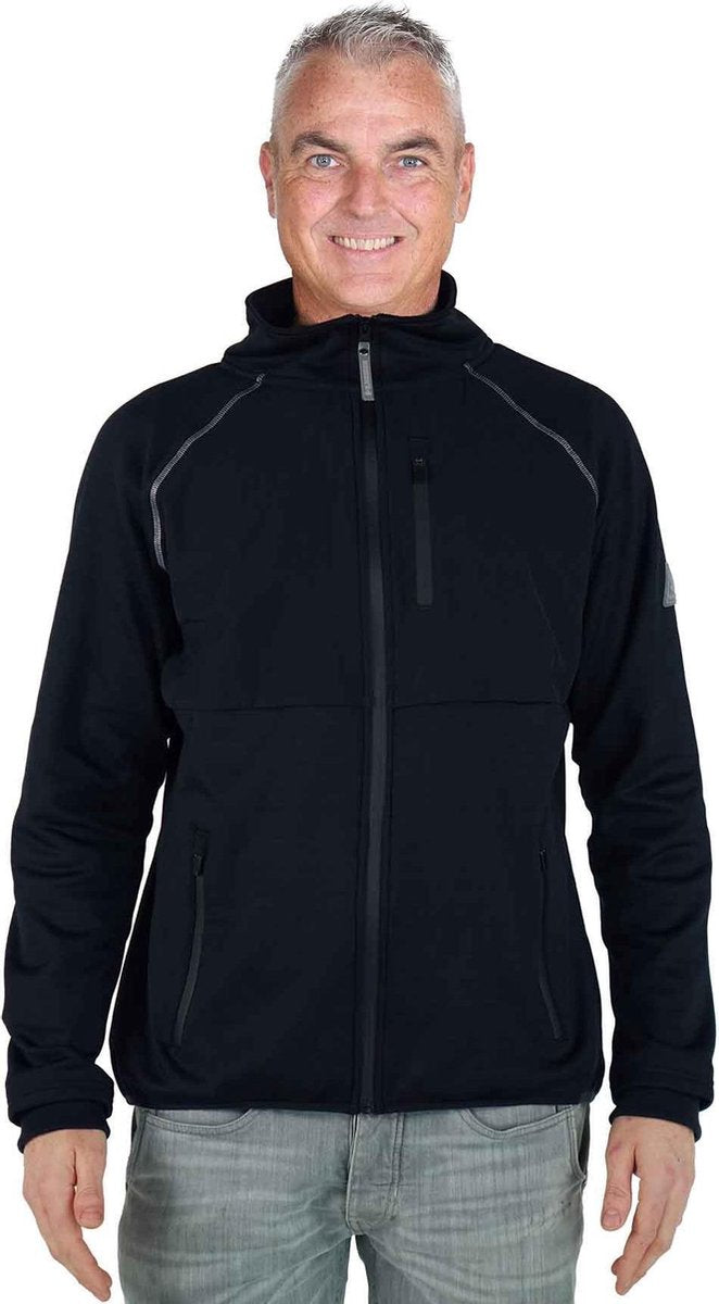BJØRNSON Zomer Sweatvest Heren Donkerblauw - Maat M - THORN