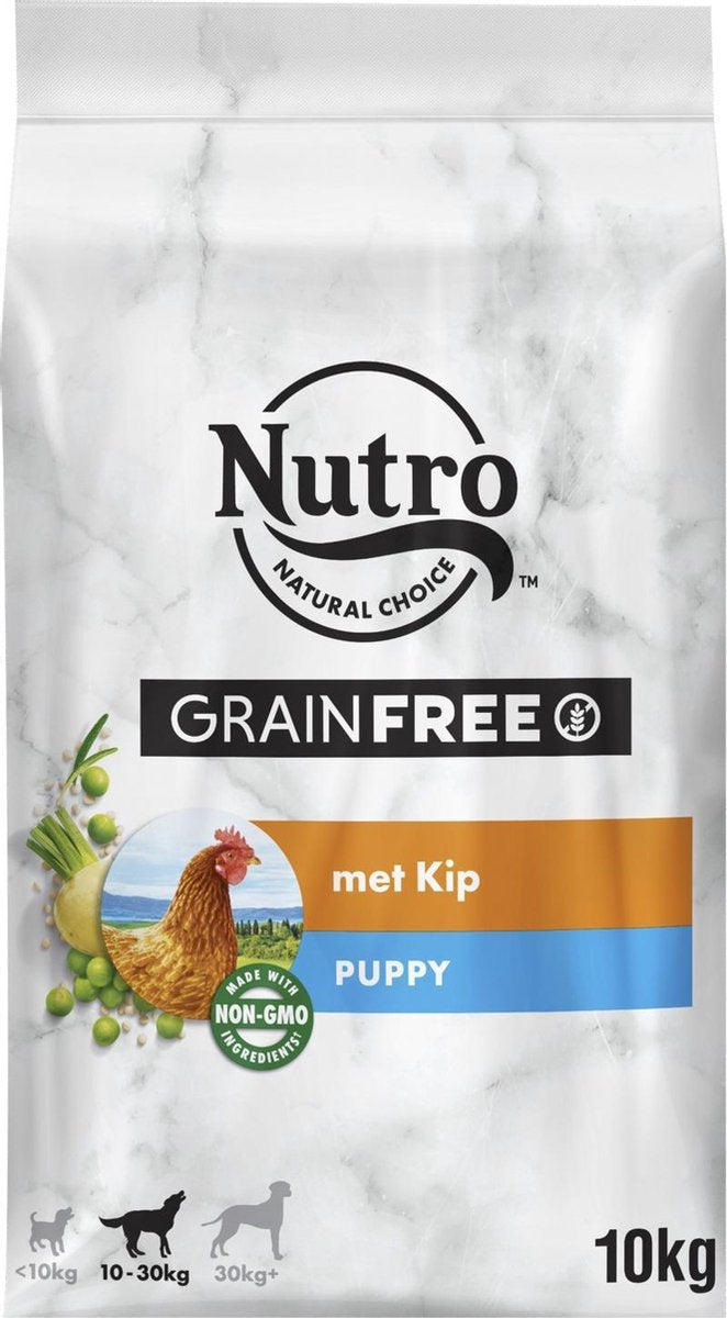 Nutro Puppy Grain Free Medium Kip - Hondenvoer - 10 kg