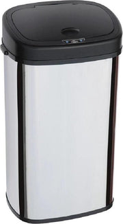 4cookz® Clever Square RVS sensor prullenbak - 58 liter - 40x29x68cm