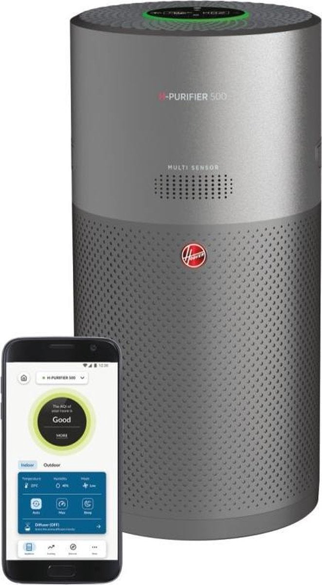Hoover H-PURIFIER 500 HHP55CA011 110 m² 50 dB Titanium