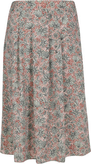 Rok met bladprint