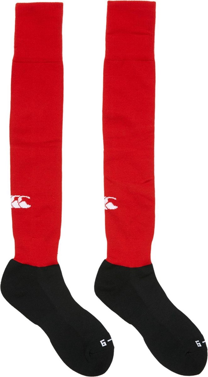 Canterbury Team Playing Rugby  Sportsokken - Maat 39 - Unisex - rood