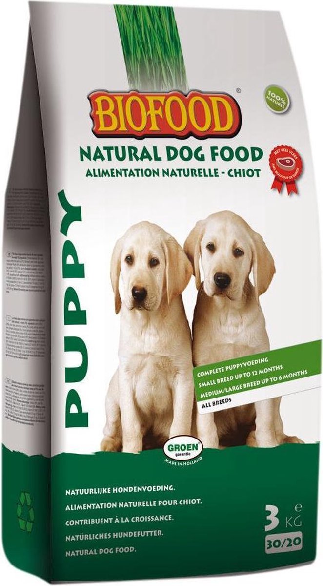 3 kg Biofood puppy hondenvoer