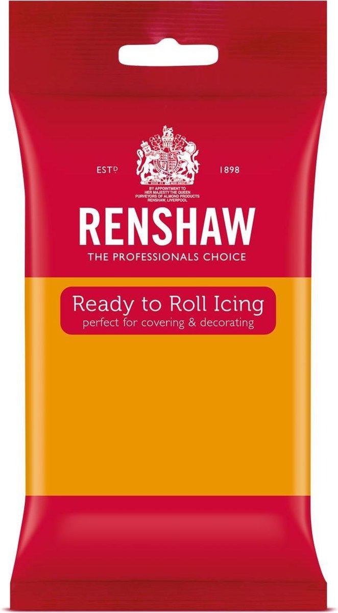 Renshaw Rolfondant Pro - Herfst Goud - 250g