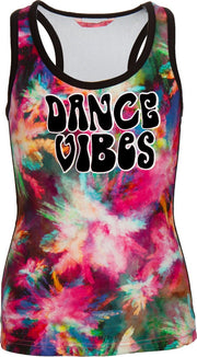 Papillon TOP RACER BACK 'DANCE VIBES - Maat: 12