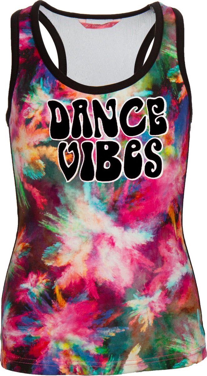 Papillon TOP RACER BACK 'DANCE VIBES - Maat: 12