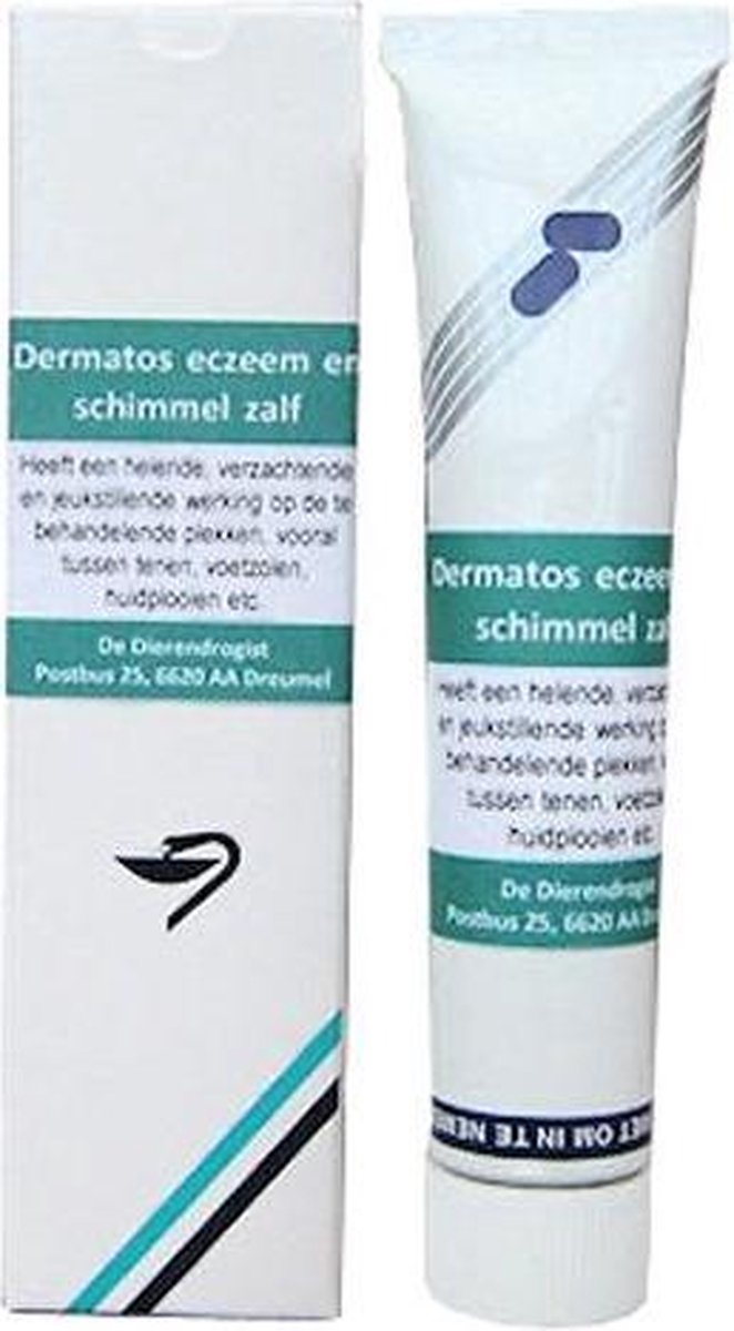 Dierendrogist dermatos eczeem/schimmelzalf - 20 gr - 1 stuks