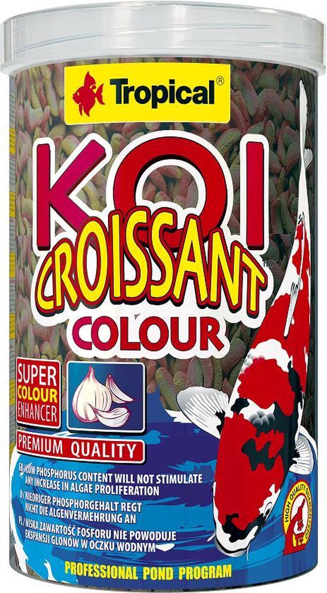 Tropical Koi Croissant Colour (1 Liter) - Koi Snack