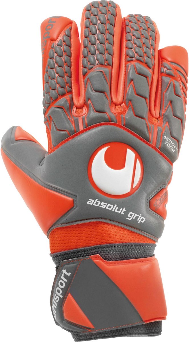 Uhlsport Aerored Absolutgrip HN - Keepershandschoenen - Maat 7