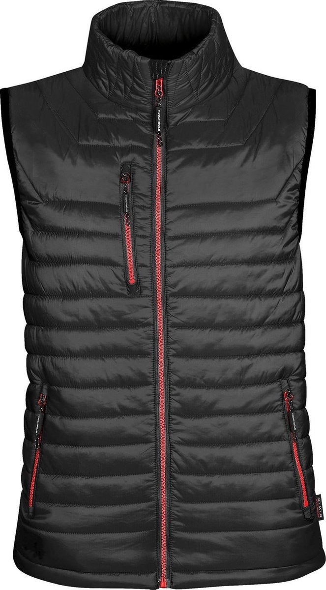 Stormtech Heren Zwaartekracht Thermische Vest/Gilet (Zwart / Echt rood)