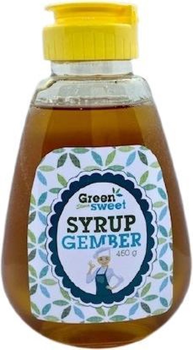 Greensweet | Syrup | Gember | 1 x 450g  | Snel afvallen zonder poespas!