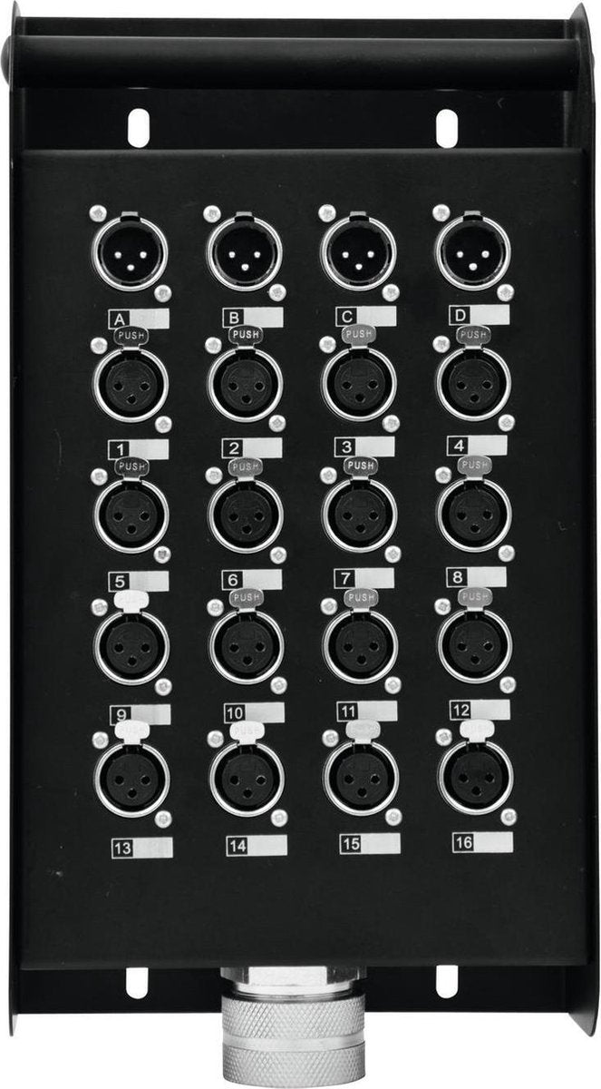 OMNITRONIC Stagebox 16IN/4OUT XLR/XLR no cables