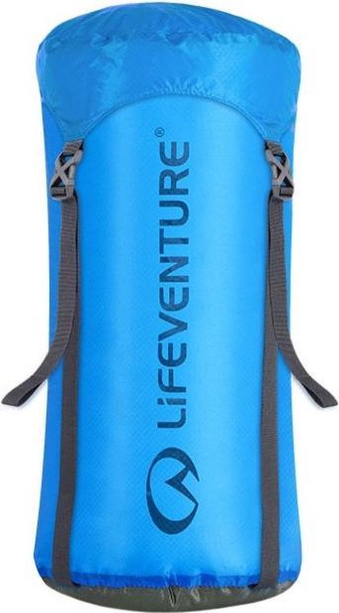 Lifeventure Compressiezak 10 Liter Corduroy/nylon Blauw