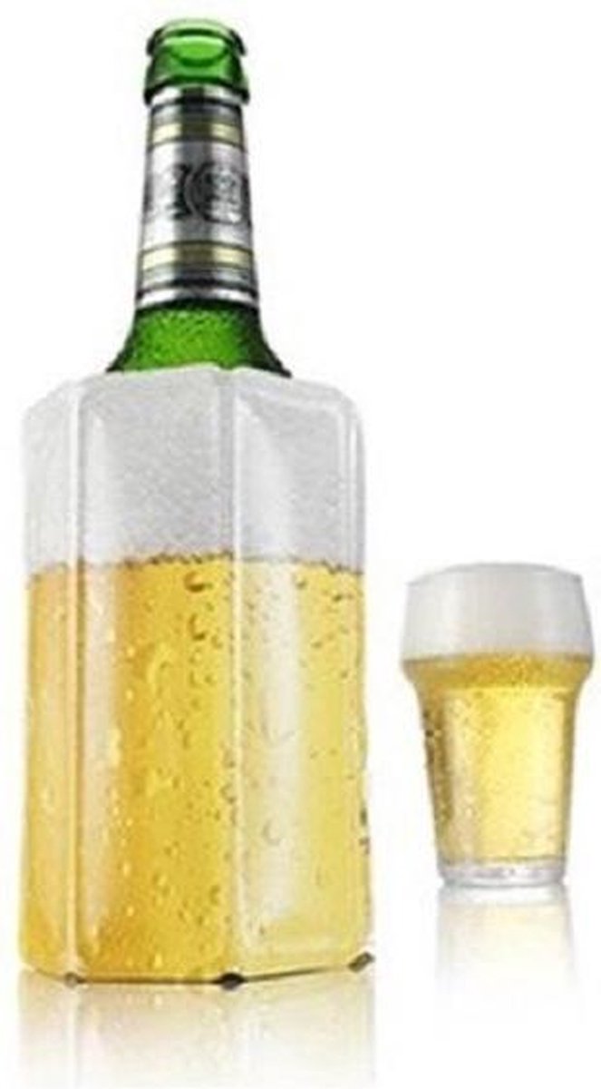 Set van  2 - Koeler Bierfles - Vacuvin