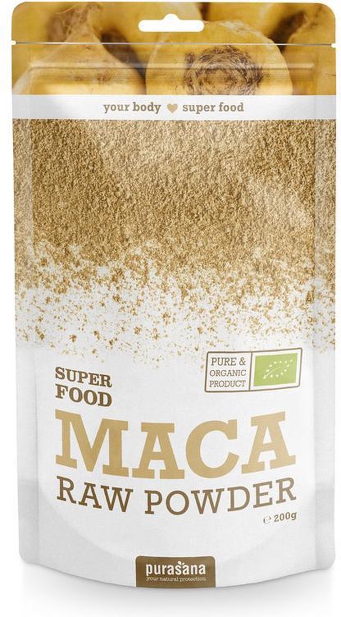 Purasana / Maca Raw Poeder Powder - 200 gram