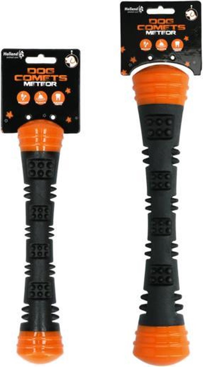 Dog Comets - Werp stok voor honden - Oranje - L
