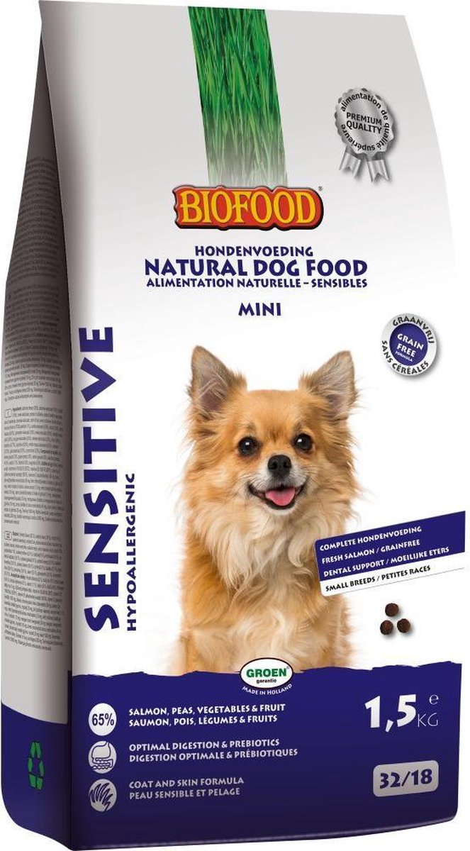 4x Biofood Small Breed Sensitive 1
