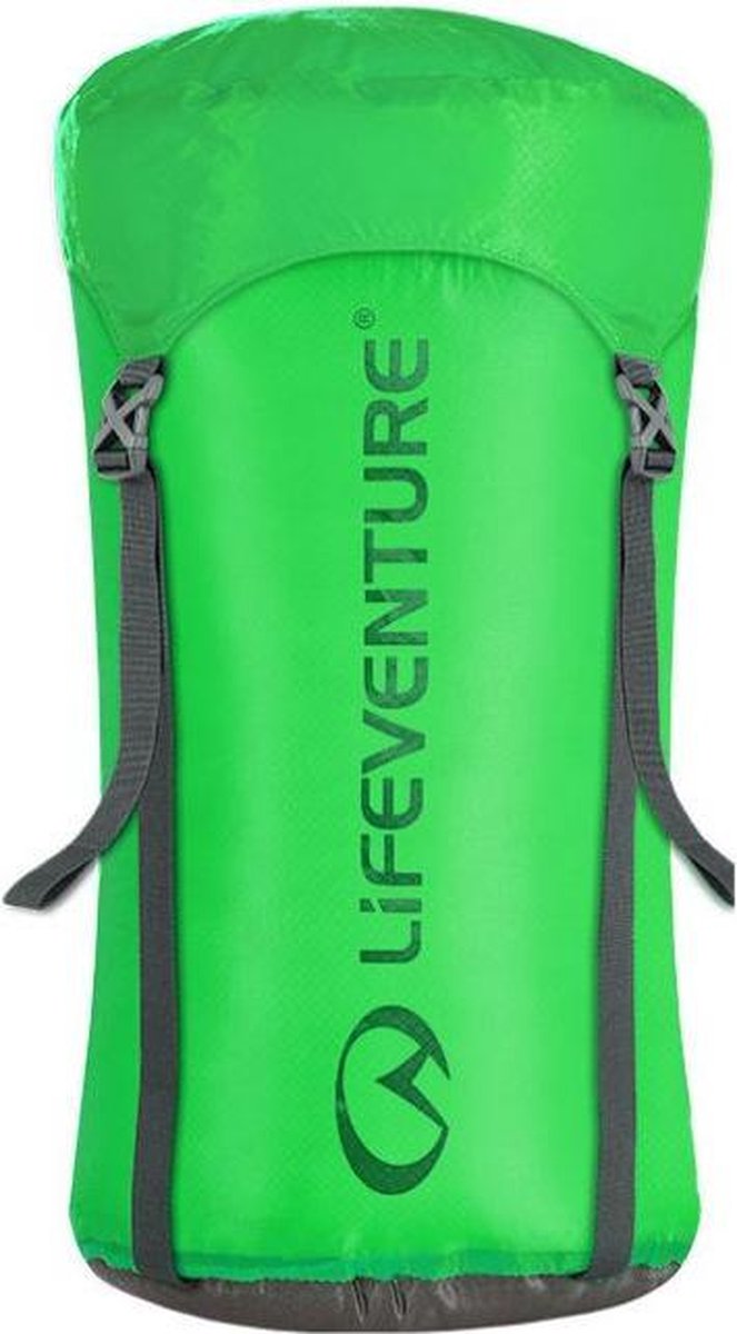 Lifeventure Compressiezak 15 Liter Corduroy/nylon Groen
