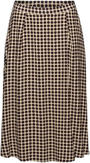 Midirok Met Grafische Stippenprint 021eo1d305 E403