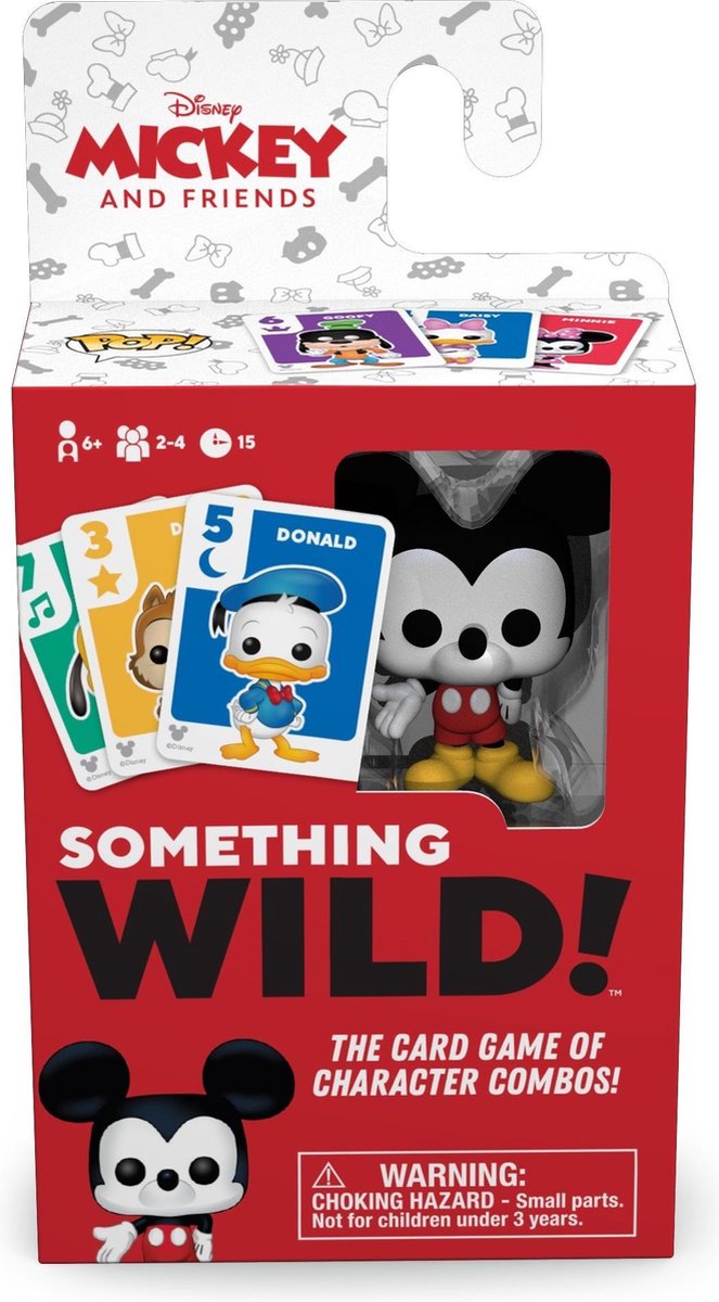 Mickey and Friends Something Wild Card Game English Version