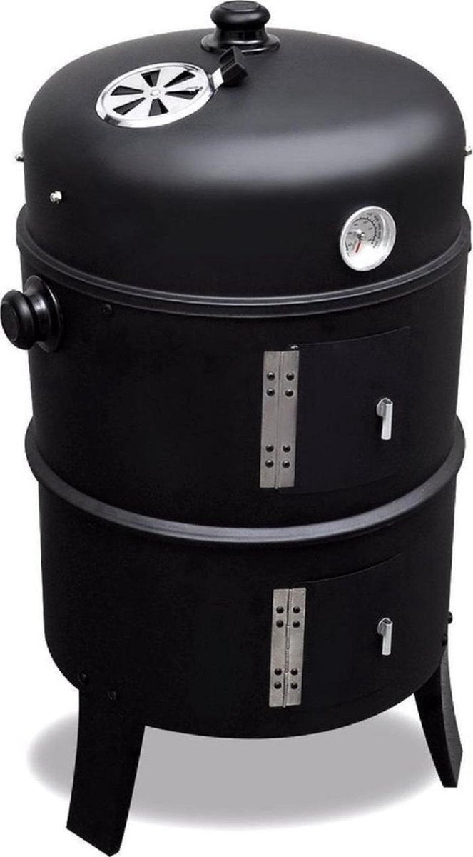 MaxxGarden Barbecue - Smoker - barbecue grill - 40x72cm - zwart