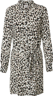 Ichi blousejurk Gemengde Kleuren-L (40)