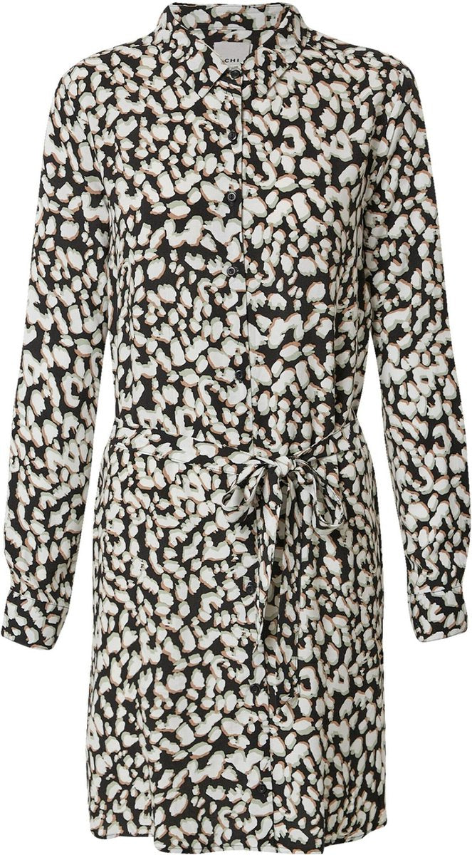 Ichi blousejurk Gemengde Kleuren-L (40)