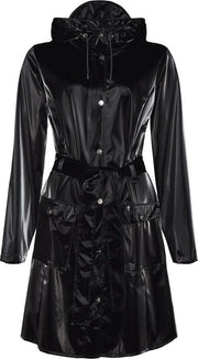 Rains - Curve Jacket - Velvet Black - Female - L/XL