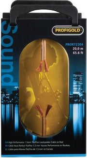 Profigold PROR72204 audio kabel 20 m Transparant