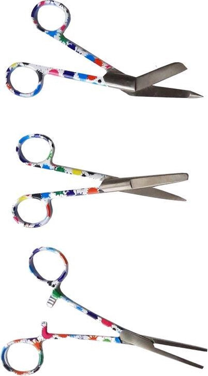 Verpleegkunde Scharen Set - Splash | Zorg - Zuster - Cadeau - Verpleegster - Accessoires