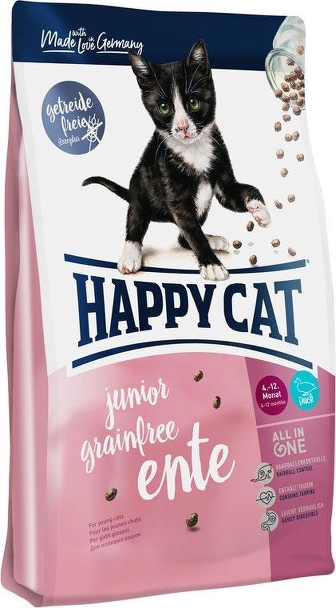 Happy Cat - Junior - Grainfree Ente (Eend) - 1.4 kg