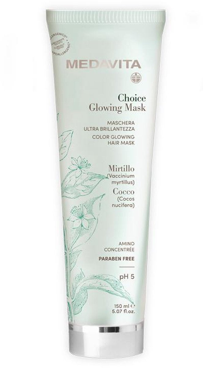 Medavita Masker Choice Color Glowing Hair Mask