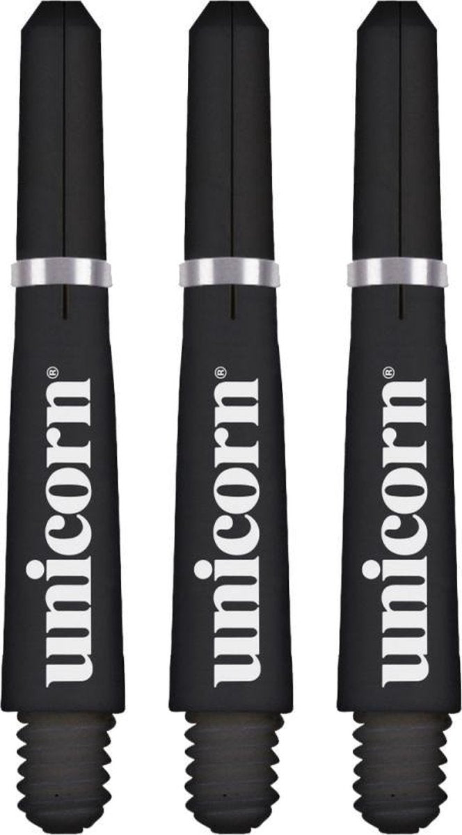 Unicorn Shafts Gripper 4 Ultra Short Zwart 3 Stuks