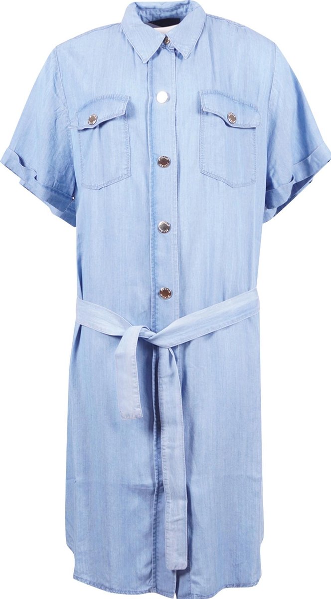 Pinko Jurk Jeans Blauw  dames maat 36