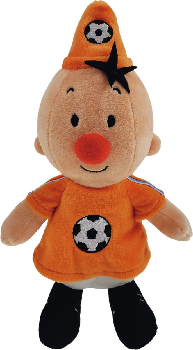 Bumba - Pluche knuffel - 20 cm - voetballer Nederland