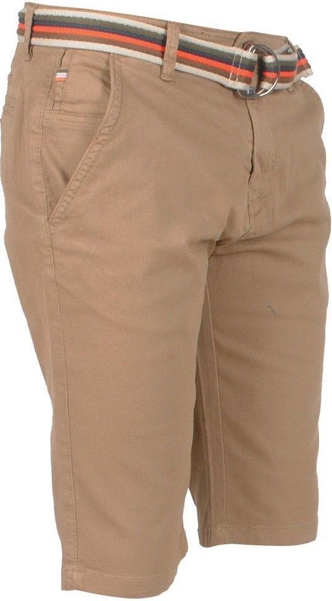 MZ72 - Heren Bermuda - Fiction - Bruin