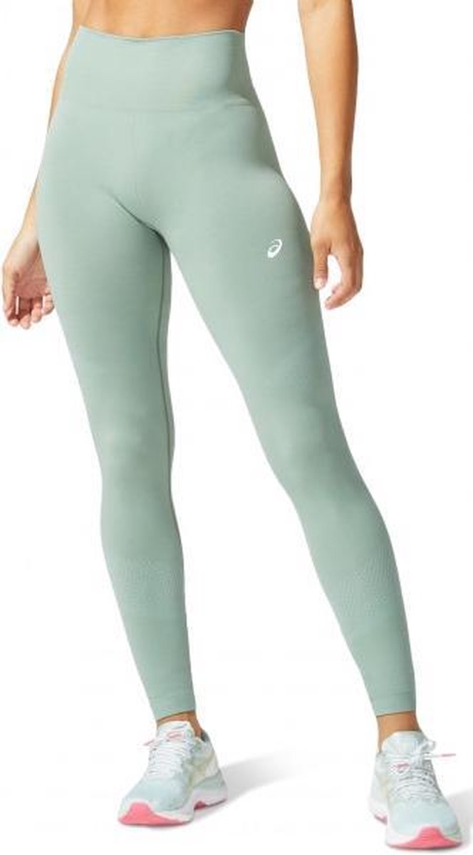 ASICS Seamless Tight Dames - grijs - maat M