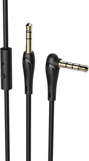 Premium Hoco UPA15 AudioJack kabel met microfoon - Aux naar Aux 3.5 mm - Audio Jack to Audio Jack