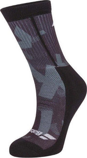 Babolat graphic sportsokken heren | zwart / grijs | 47-50