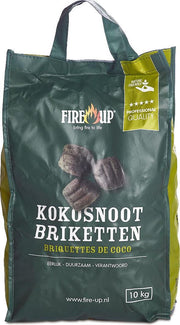 Fire-Up Professional Kokosnoot Briketten (10 kg)