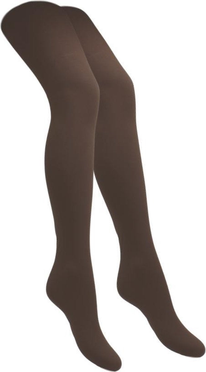 Panty - 80 denier - Donkerbruin - Maat XL (42-44)