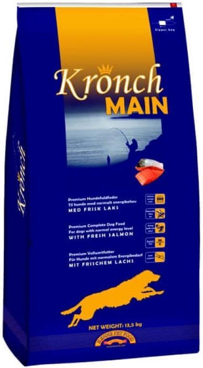 Kronch Main Senior Premium Hondenvoer - 5 kg voor oudere honden of honden met overgewicht